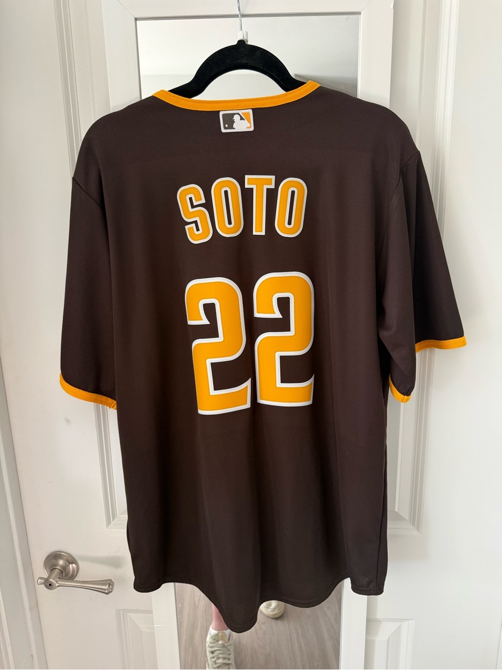 Nike San Diego Padres Juan Soto #22 Road Baseball Jersey Brown Men’s L - Picture 6 of 6